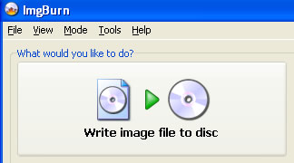 Burn ISO image of  DVD slideshow to disc
