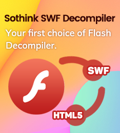 Sothink SWF Decompiler banner